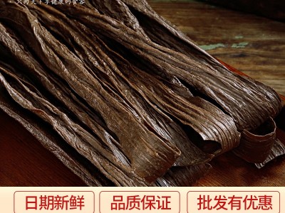 一稞一豆厂家直销黑豆腐竹豆制品腐竹干货客家腐竹豆皮不挂浆腐竹图4