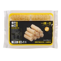 港式响铃卷商用豆腐皮干货批货潮汕黄金三秒炸腐竹麻辣烫