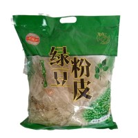 厂家供应 绿豆粉皮3斤装 手工迷你小圆粉皮 绿豆粉皮袋装