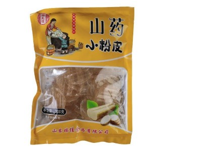 厂家批发火锅山药小粉皮手工自制凉拌手工现货山药粉皮水晶粉皮图3