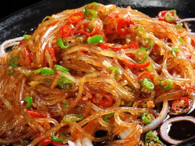 鲁珍 年年有余粉丝80g 绿豆龙口粉丝 火锅凉拌扇贝粉丝图2
