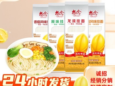 想念面条500g鸡蛋龙须香菇原味挂面火锅面早餐面挂面整箱代理批发图5