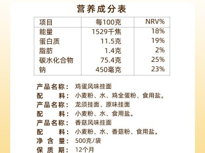 想念面条500g鸡蛋龙须香菇原味挂面火锅面早餐面挂面整箱代理批发图4