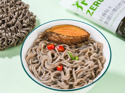 荞麦面方便面减低0脂肪粗粮代餐面条非油炸免煮泡面大量批 发代发图3