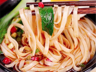 厂家直销 内蒙古河套平原银丝无添加早餐速食手延挂面图2