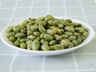 优尔原味烘烤青毛豆非油炸炒货特产休闲零食 厂家批发 5kg*2包图4