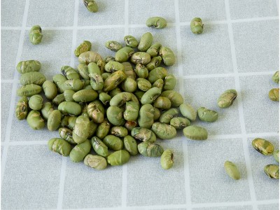 优尔原味烘烤青毛豆非油炸炒货特产休闲零食 厂家批发 5kg*2包图3