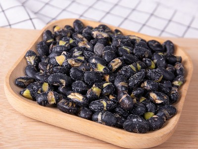 优尔原味香脆烘烤黑豆散装炒货休闲熬夜小零食小吃批发5kg*2包图3