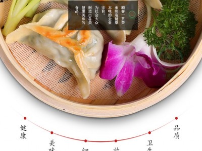 顺誉食品速冻韭菜饺子粤式点心韭菜饺子冷冻食品广式早点图2
