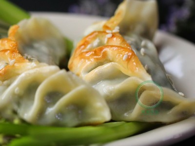 顺誉食品速冻韭菜饺子粤式点心韭菜饺子冷冻食品广式早点图3