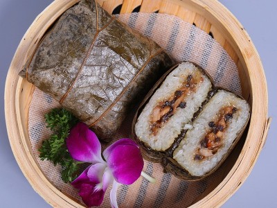 顺誉瑶柱糯米鸡 速冻粤式点心 200克冷冻荷叶瑶柱糯米鸡批发优惠图2