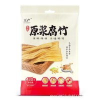 豆产客家原浆腐竹商用430g手工制作非油炸黄豆头层豆腐皮农家干货
