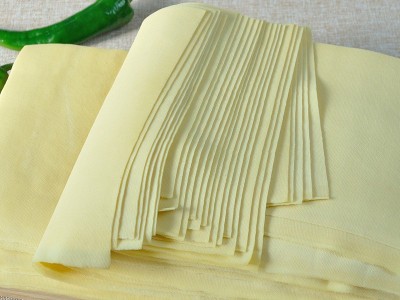 东北手工干豆腐 黄豆千张豆香浓郁1份5斤农家传统卤水干豆腐包邮图3