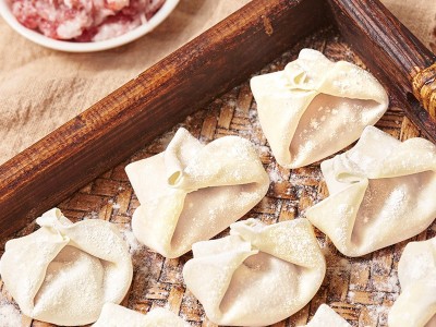 鲁海鲜肉馄饨水饺 鲜肉蒸煎饺家庭营养早餐混沌云图4