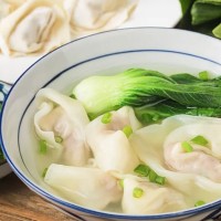 鲁海鲜肉馄饨水饺 鲜肉蒸煎饺家庭营养早餐混沌云