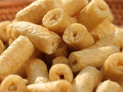 批发干豆肠豆制品麻辣烫原材料素肥肠豆泡素鸡肠丁斋菜素菜厂家图4