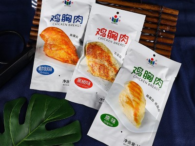 泰祥鸡胸肉原味黑椒味奥尔良味开袋即食工厂现货批发代发代为加工图3