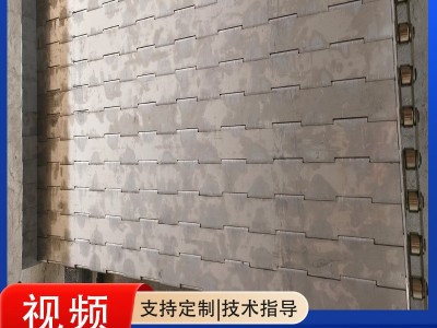 304不锈钢链板输送带 食品链板流水线传送带耐高温大节距输送链板图2