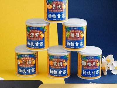 杨枝甘露西米露312g黄桃水果罐头混合装橘子椰果葡萄什锦整箱批发图3