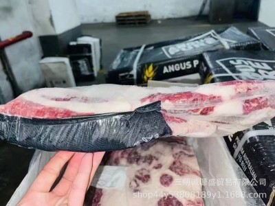 澳洲1265托马斯谷饲安格斯150天0-2等级单层后胸 雪花肥牛图3