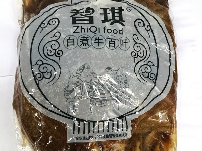 厂家批发智琪大片毛肚 火锅食材火锅店专用冷冻产品 白煮牛百叶图2