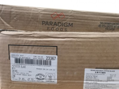 澳洲进口谷饲安格斯板腱牛排牡蛎牛排冷冻整条批发原切牛排图3