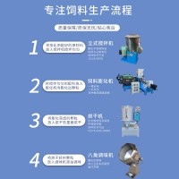 柴油饲料机水产宠物膨化机猫狗粮机鱼饲料颗粒加工设备狗粮自制机