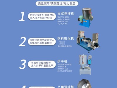 金斗云DGP120型水产鱼虾蟹饲料颗粒膨化机宠物猫狗粮机鱼饲料膨化图3