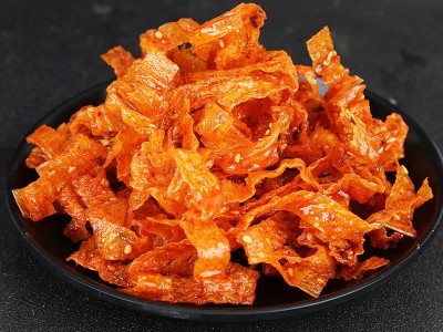 湖南特产手撕豆皮辣片儿时怀旧麻辣摆摊辣味零食小吃豆干网 红辣条图2