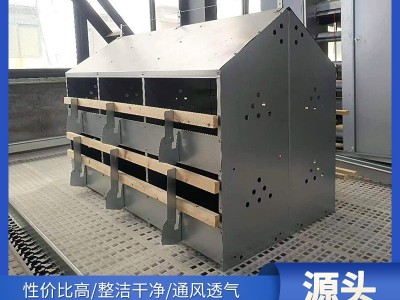养鸡自动产蛋箱手动集蛋设备框架式产蛋箱双层多穴产蛋箱养鸡设备图5