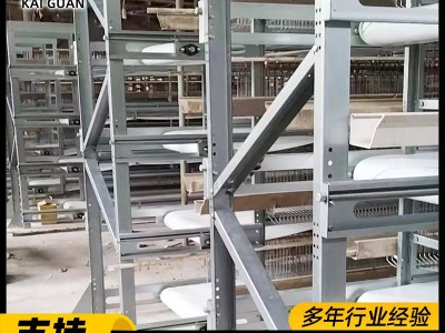 框架蛋鸡笼厂家养殖场层叠式鸡笼子H型鸡笼工业自动化养鸡设备图2