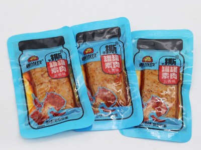 香当豆手撕素肉批发网红素牛排豆干办公室零食辣条一件代发图5