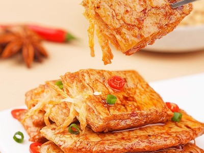 香当豆手撕素肉批发网红素牛排豆干办公室零食辣条一件代发图3