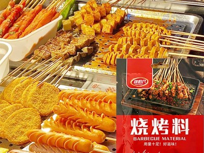 淄博烧烤料餐饮摆摊夜市烤串撒料干碟铁板蘸料烤肉香辣袋装烧烤料图2