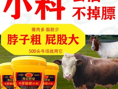 克仑巴安 牛羊养殖 牛催肥饲料 牛养殖食用添加剂 牛羊饲料 固体粉末状图2