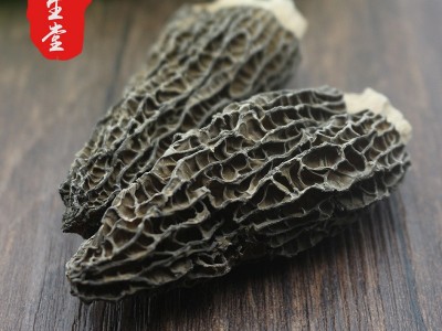 春生堂云南剪柄羊肚菌干货 食用菌散装黑身厚肉剪脚厂家批发图2