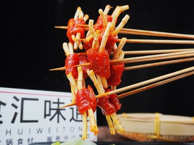 精品串串麻辣冻品牛肉片厂家 人气食材小米龙半成品牛肉 片图1