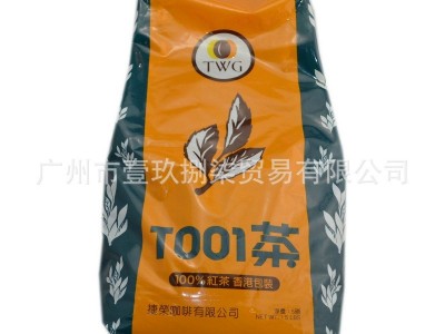 香港原装进口捷荣T001红茶粉 拼配港式奶茶 丝袜奶茶 柠檬红茶5磅图5