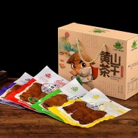 五城茶干120g五香麻辣香菇山椒口味即食豆腐干礼盒装黄山 特产
