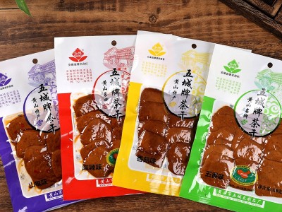 五城茶干120g五香麻辣香菇山椒口味即食豆腐干礼盒装黄山 特产图2