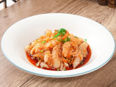 益旺九味凤爪 四川红油脱骨去骨鸡爪餐饮用KTV凉菜小吃宴席预制菜图3