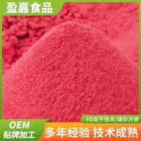 冻干草莓粉果蔬草莓粉果味冲饮散装批发脱水蔬菜