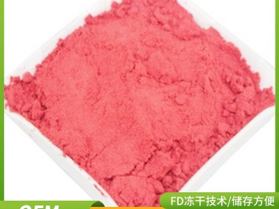 冻干草莓粉果蔬草莓粉果味冲饮散装批发脱水蔬菜图5
