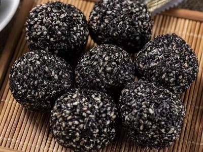 加工定制贴牌黑芝麻丸独立包代发批发250g 纯芝麻丸图2
