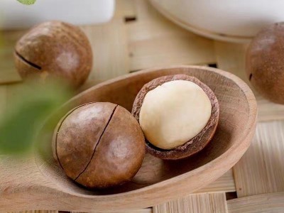 奶油夏威夷果薄皮代发250g 手剥开口胡桃坚果年货零食夏威夷果图4