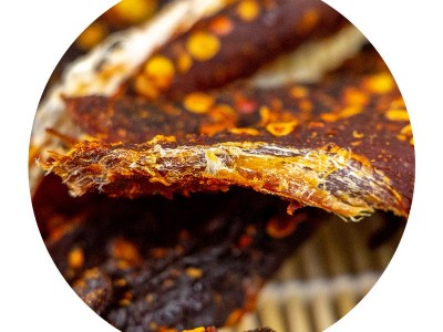 香辣风干鸡肉干休闲零食批发卖500g装散装肉类零食锦江香厂家直供图5
