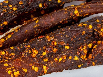 香辣风干鸡肉干休闲零食批发卖500g装散装肉类零食锦江香厂家直供图2