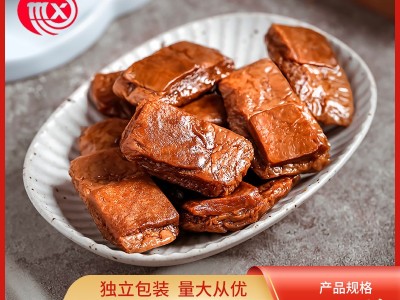 烤肉豆干250g网红零食夹肉豆脯休闲食品即食豆腐干独立包装批发图2