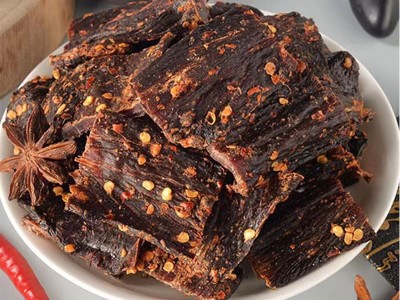 风干手撕鸭肉干牛肉干风味五香辣散装零食特产耐嚼鸭肉脯办公零食图2
