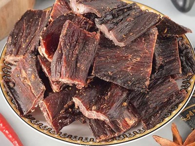 风干手撕鸭肉干牛肉干风味五香辣散装零食特产耐嚼鸭肉脯办公零食图5